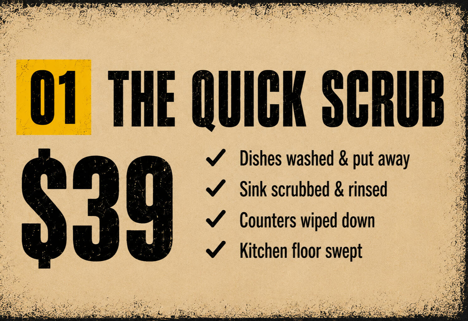 The Full Scrub
