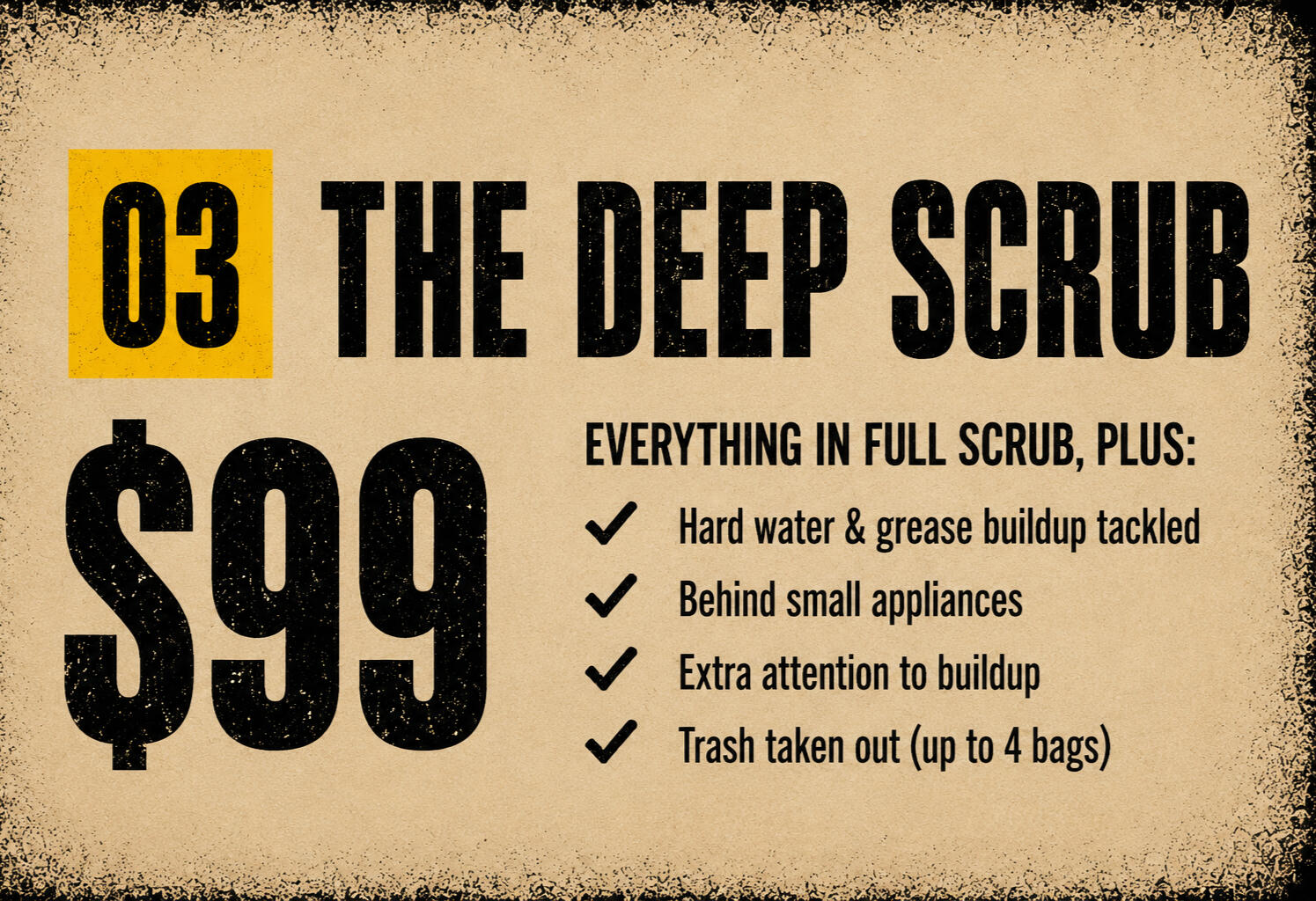 The Full Scrub